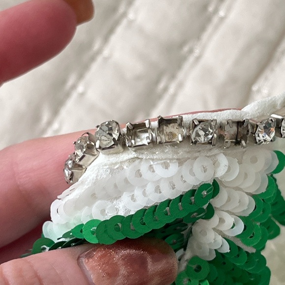 NWT Anthropologie Verb Sequined Checkered Shift Dress - Picture 9 of 9